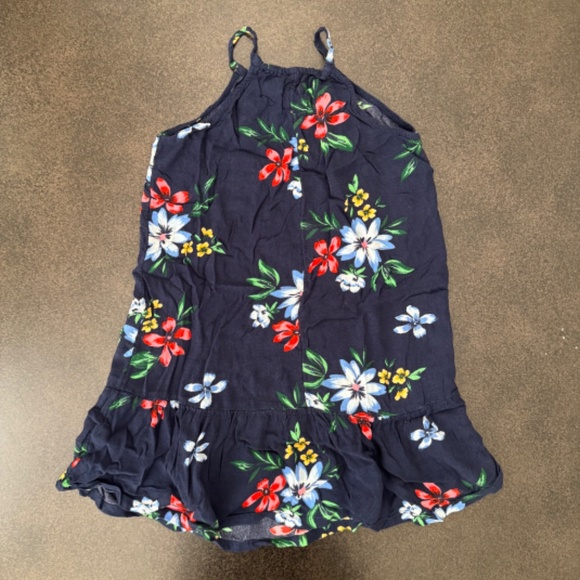Old Navy Tropical Print Dress - Size Small (6-7) - Picture 2 of 3